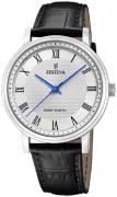 Festina Herrklocka F20660-3 Petite Silverfärgad/Läder Ø41 mm