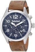 Timberland Herrklocka TBL15249JS03 Blå/Läder Ø46 mm