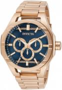 Invicta Herrklocka 31835 Blå/Roséguldstonat stål Ø48 mm