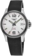 Longines Herrklocka L3.719.4.76.9 Conquest V.H.P. Silverfärgad/Gummi