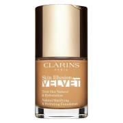 Clarins Skin Illusion Velvet Foundation 114N Cappuccino 30 ml