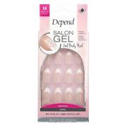 Depend Salon Gel Nude Oval 24 st