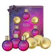 Baylis & Harding Midnight Fig & Pomegranate Festive Bauble Set