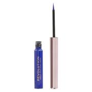 Makeup Revolution Revolution Super Flick Liquid Eyeliner Blue 2,4