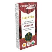 Cultivator's Organic Herbal Hair Color Wine Red 4pcs