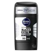 NIVEA Men Deo B&W Invisible Stick 50ml