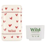Wild Deo Heart Case Pink Grapefruit & Lime 40 g