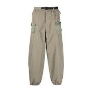 Gramicci Wide Trousers Beige, Herr