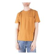 Drumohr T-Shirt Orange, Herr