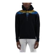 Marcelo Burlon Lunar Wings Hoodie Black, Herr