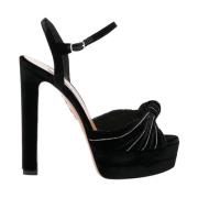 Aquazzura Svarta sandaler Black, Dam