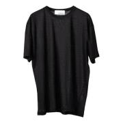 Costumein Linne Jersey Blus Black, Dam