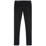 Dondup Super Stretch Skinny Svarta Jeans Black, Dam