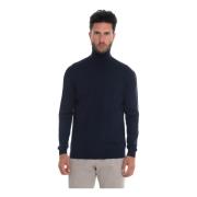 Kiton Stickade Plagg Kollektion Blue, Herr