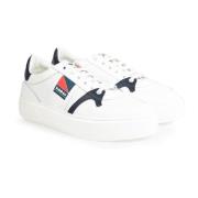 Baldinini Högkvalitativa lädersneakers White, Herr