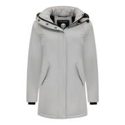 Matogla Parkas Jacka Kvinnor - Slim Fit White, Dam