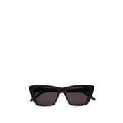 Saint Laurent Sl276 Mica Cat Eye Solglasögon Black, Herr