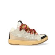 Lanvin Sneakers Curb White, Herr