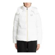 Emporio Armani EA7 Calidum 7 Down jacket White, Dam