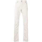 Jacob Cohën Slim-fit Corduroy Byxor White, Herr