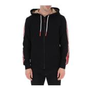 Sprayground Leopard Money F.z. Hoodie Svart Black, Herr