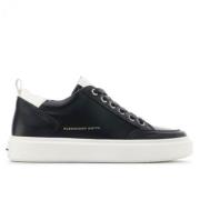 Alexander Smith Svart Vit Bond Sneakers för Män Black, Herr