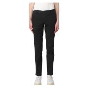 Pt01 Slim-fit Trousers Black, Herr