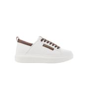 Alexander Smith Eco-Wembley Vit Brun Sneakers White, Herr