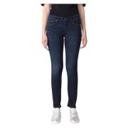 Dondup Monroe Skinny Jeans Blue, Dam