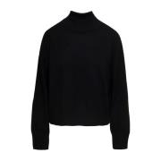 P.a.r.o.s.h. Turtlenecks Black, Dam