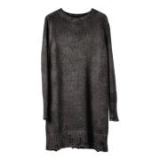 Avant Toi Round-neck Knitwear Black, Herr