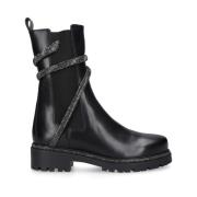 René Caovilla Ankle Boots Black, Dam