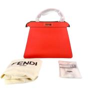 Fendi Vintage Begagnad Multifärgad Läder Peekaboo Multicolor, Unisex