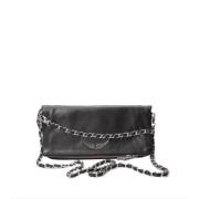 Zadig & Voltaire Rock Clutch Axelväskor Black, Dam