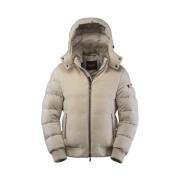 Moorer Bomber Jackets Beige, Herr