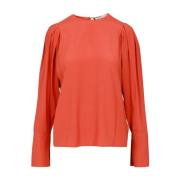 Erika Cavallini Blouses Orange, Dam