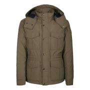 Woolrich 614 Mörkgrön Aleutian Field Jacka Green, Herr