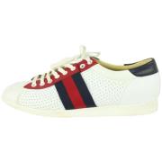 Gucci Vintage Vintage Tyg Sneakers White, Unisex