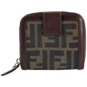 Fendi Vintage Pre-owned Läder plnbcker Brown, Dam