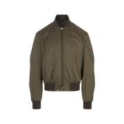 Kiton Klassiska Bomberjackor Green, Herr