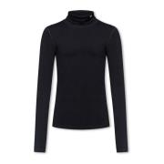 Misbhv Turtlenecktopp med logotyp Black, Herr