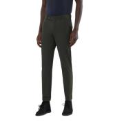 RRD Slim Fit Micro Chino Byxor Green, Herr