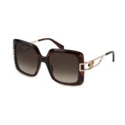 Blumarine Sunglasses Black, Dam