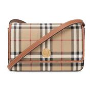 Burberry ‘Hampshire’ axelväska Beige, Dam