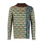 Andersson Bell Round-neck Knitwear Multicolor, Herr