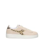 Diadora Dam Game Step Suede Animalier Sneakers Beige, Dam