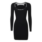 T by Alexander Wang Short Dresses Black, Dam