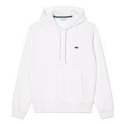 Lacoste Basic Croco White Huvtröja White, Herr