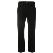 Levi's Straight Jeans Black, Dam