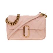 Marc Jacobs ‘The J Marc Mini’ quiltad axelväska Pink, Dam